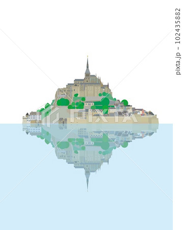 モン・サン・ミシェル mont saint michel ノルマンディー フランス モン・サン・ミシェル mont saint michel ノルマンディー フランス 102435882