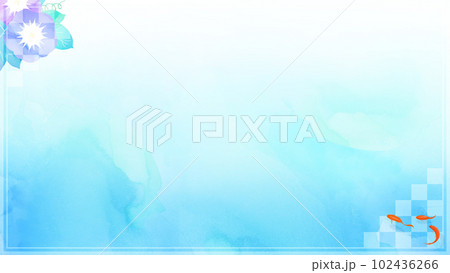 夏の和風素材 102436266