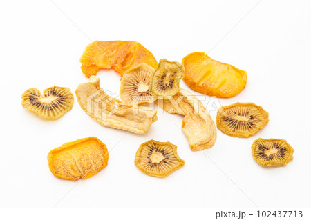 ドライフルーツ　白バック 102437713