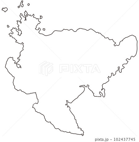 佐賀県　観光　地図　アイコン 102437745