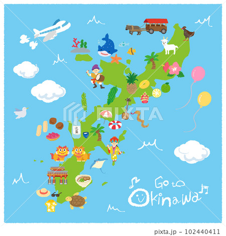 沖縄の観光マップ 102440411