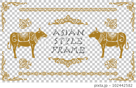 アジア調フレーム20（金） 102442582