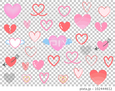 Heart material set 102444612