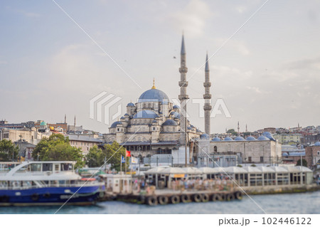 Yeni Cami New Mosque in Eminonu Istanbul, Turkey 102446122