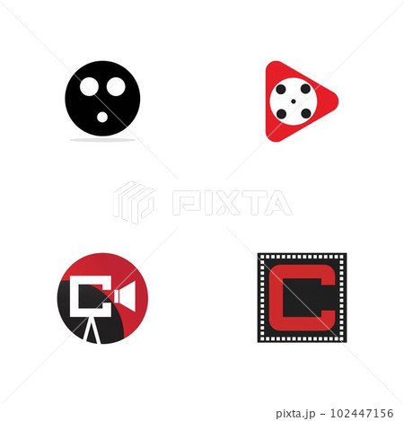 movie vector design illustration 102447156