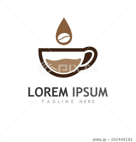 coffee bean icon vector coffee bean icon vector 102448182