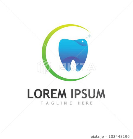 Dental logo Template vector illustration 102448196