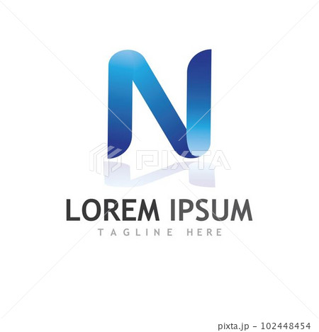 N Letter Logo Template 102448454