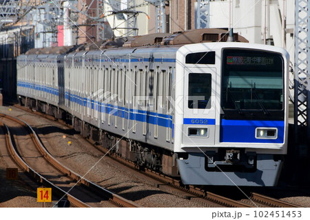 西武6000系50番台 6152F 東横線内 武蔵小杉 西武6000系50番台 6152F 東横線内 武蔵小杉 102451453