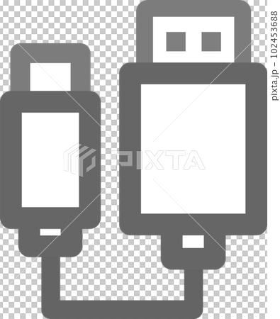 Cable, connector, adapter illustration 102453688