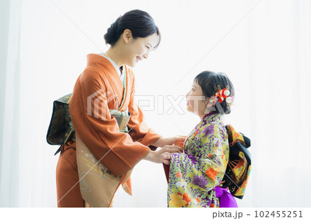 親子 着物 写真館 七五三 親子 着物 写真館 七五三 102455251