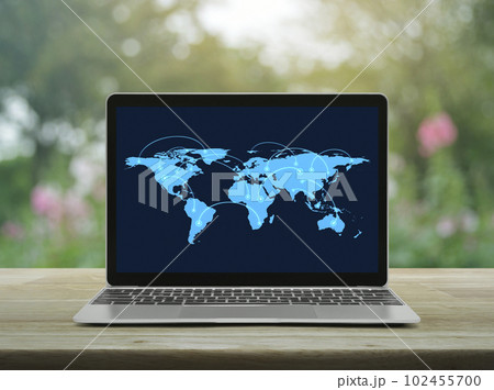 Business communication online concept, Elements of this image furnished by NASA 102455700