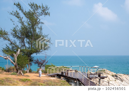 Ao Pakarang, also known as Ao Karang beach is located in the far south tip of Koh Samed THAILAND 102456501