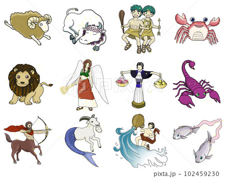 黄道12星座 102459230