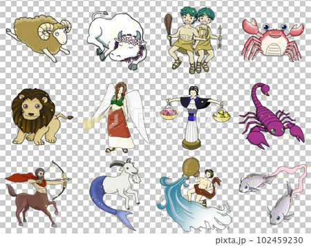 黃道十二星座 102459230