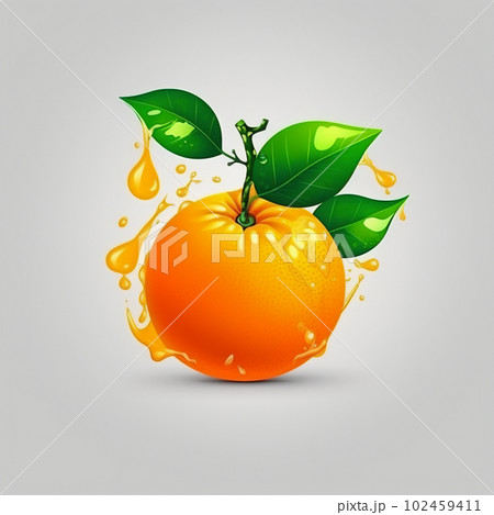 Orange Juice Design A Simple and Fresh Image. Generative AI. Orange Juice Design A Simple and Fresh Image. Generative AI. 102459411