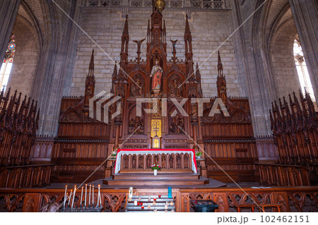 Cathedral of the holy cross, Orleans, France, interiors 102462151