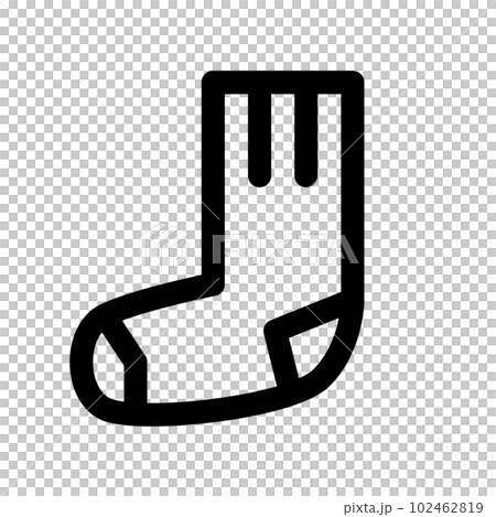 代表衣服、襪子的線條樣式圖標 102462819