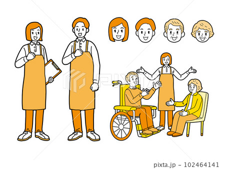 介護士 高齢者 介護士 高齢者 102464141