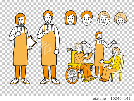 介護士 高齢者 介護士 高齢者 102464141