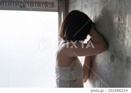下着姿の女性 下着姿の女性 102466224