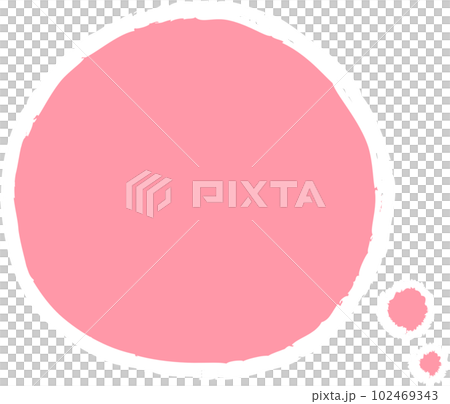 speech bubble balloon keyword icon sticker planner text box banner, flat png transparent element design 102469343