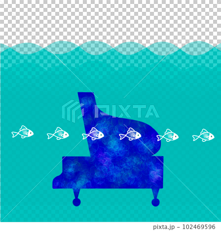 設計鋼琴的簡單插圖 設計鋼琴的簡單插圖 102469596