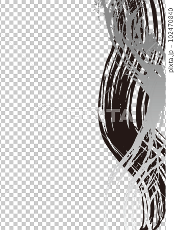 筆書き線背景8 102470840