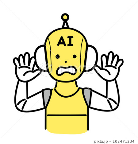 かわいい人物のイラストシリーズ _ AIのキャラクター _ 降参　 102471234