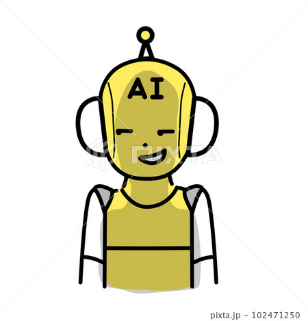 かわいい人物のイラストシリーズ _ AIのキャラクター _ 企む　 102471250