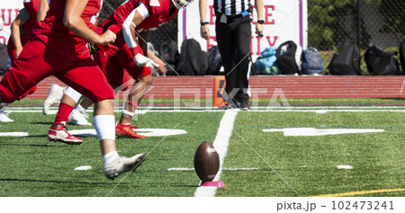 Football game kick off Football game kick off 102473241