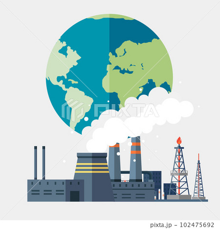 Climate change and global warming concept. Save the planet. World environment day. Earth day 102475692