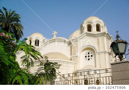 カイロ　ゼイトゥンのコプト教会 102475906
