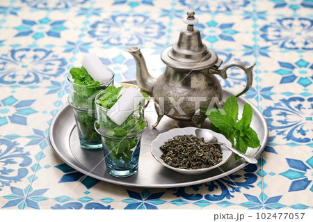 モロッコミントティー 102477057