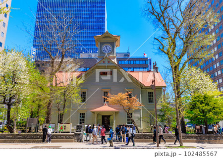 北海道　札幌市にある札幌市時計台 102485567