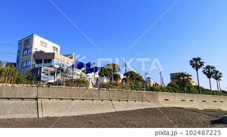 春の東京湾 102487225