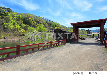 庄内オープンセット　戦国大手門エリア 102488038