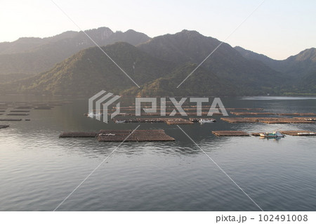 春の一日 安芸宮島を望む 春の一日 安芸宮島を望む 102491008