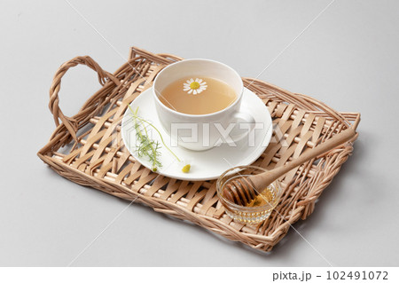 ハーブの仲間　カモミール　Chamomile herbal tea  102491072