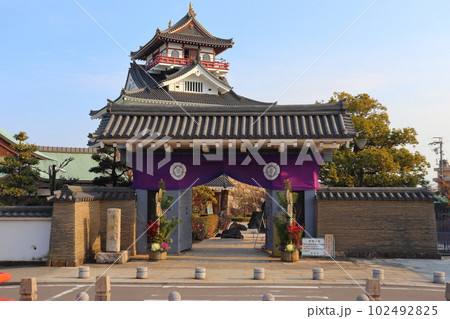 お正月中の清州城（清須城） 102492825
