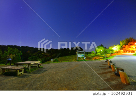 大山千枚田の星景(千葉県) 大山千枚田の星景(千葉県) 102492931