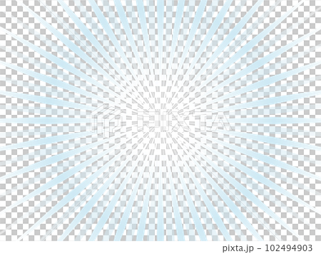 Abstract concentration line background of a thin and fleeting sunbeam image _ light blue Abstract concentration line background of a thin and fleeting sunbeam image _ light blue 102494903