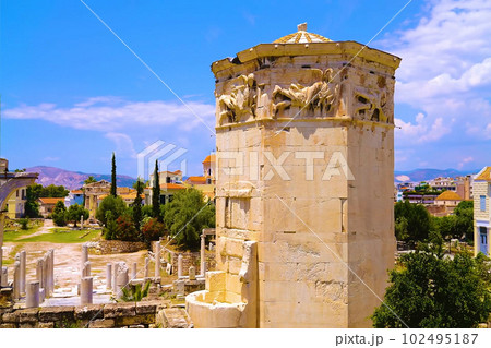 Beautiful landscape of Atae, a famous tourist attraction in Greece Beautiful landscape of Atae, a famous tourist attraction in Greece 102495187