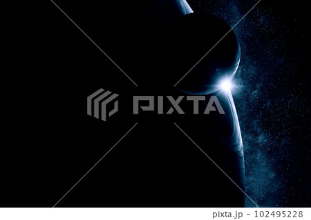 Image of outer space. . Mixed media Image of outer space. . Mixed media 102495228