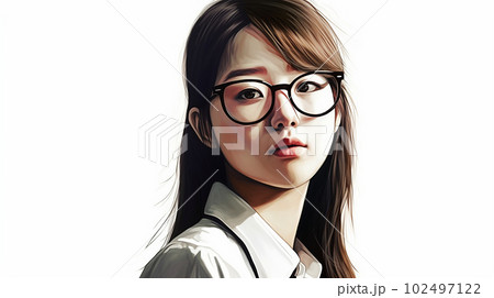 女子学生,Female student(generative ai) 102497122