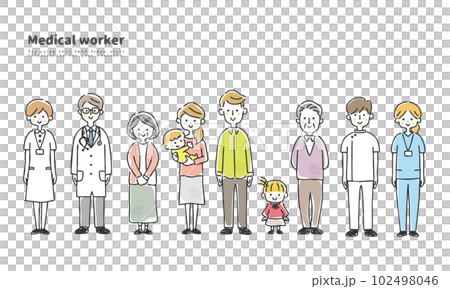 family and health workers 102498046