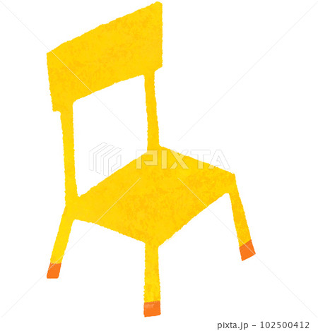 黄色の小さな椅子 102500412