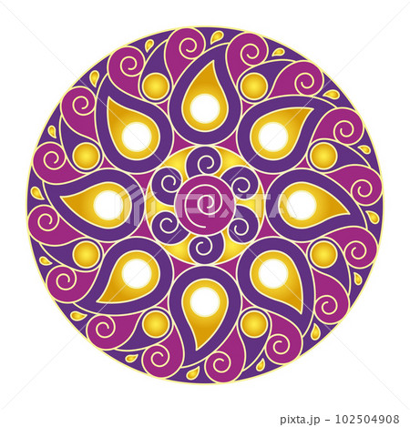 ディワリ カラフルなランゴリのイラスト ディワリ カラフルなランゴリのイラスト 102504908