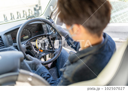 ステアリング交換 自動車 ハンドル ドレスアップ ステアリング交換 自動車 ハンドル ドレスアップ 102507027