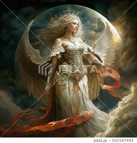 地球を見守る天使 教会 キリスト 聖書 スピリチュアル イラスト アート(AI生成画像) 地球を見守る天使 教会 キリスト 聖書 スピリチュアル イラスト アート(AI生成画像) 102507493